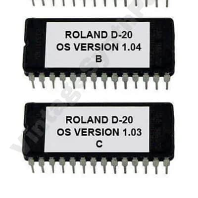 Roland D-20 - Version 1.04 Latest Firmware OS Upgrade Update eprom rom D20