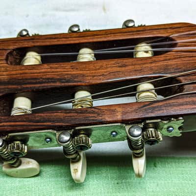 Giannini GN-50 Guitar (small parlor short-scale 12-fret classical nylon vintage 3/4 size BRAZIL) image 18