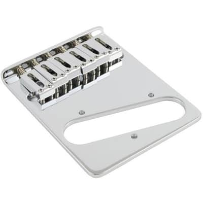 Gotoh Vintage Mount Modern Style 6-Saddle Telecaster Bridge GTC202C image 1