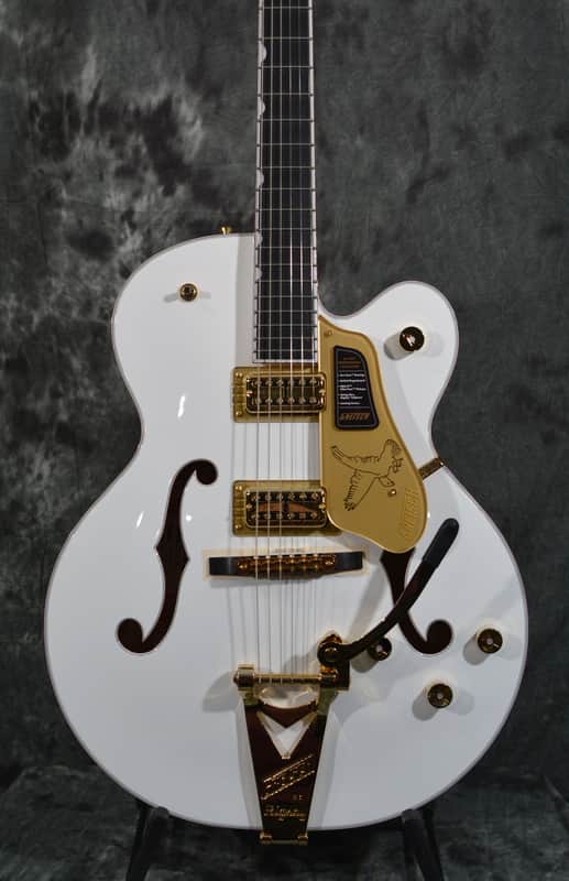Gretsch White Falcon Hollow Body with String-Thru Bigsby w/ FREE Same Day Shipping image 1