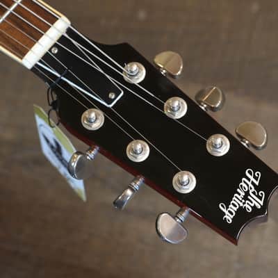 Minty! 2017 Heritage H-535 Semi-Hollow Electric Guitar Figured Cherry + COA OHSC image 11