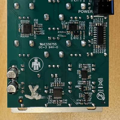 Intellijel Quad VCA Eurorack Synth Module 2017 - Present - White image 2