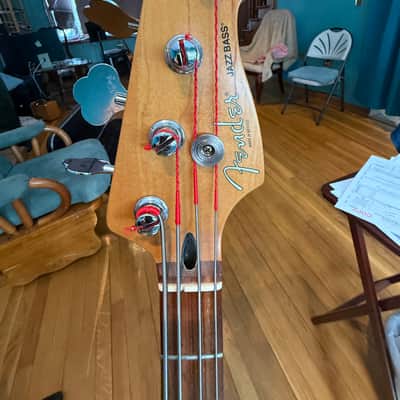 Fender Standard Jazz Bass with Rosewood Fretboard 1991 - 2008 - Natural image 12