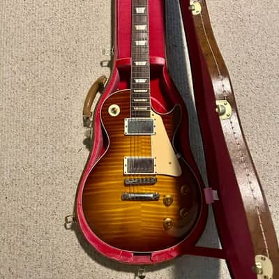 Gibson Custom Shop '59 Les Paul Standard Reissue 2020 - Present - Gibson Custom Shop '59 Les Paul Standard Reissue 2020 - Monster Top - Burst VOS image 2