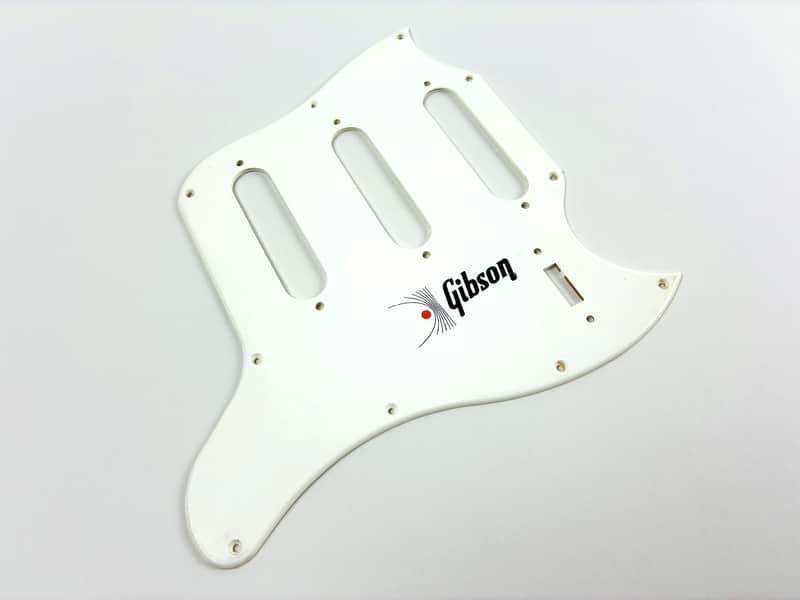 Gibson Vintage Melody Maker III / 12-String Pickguard – White – 3 Pickup 60s image 1