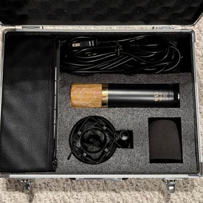 MXL V69 M EDT Mogami Edition Large Diaphragm Tube Condenser Mic 2010s - Black/Gold image 10