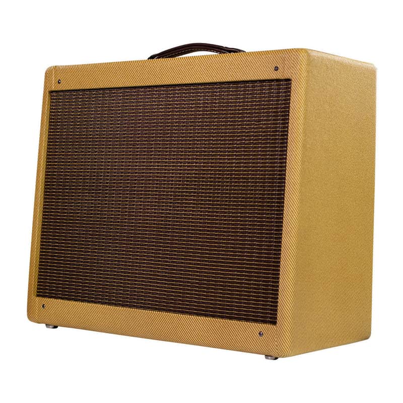 Mojotone Fender Tweed Super Style 2x10 Combo Guitar Amp Cabinet With Lacquered Tweed Finish image 1