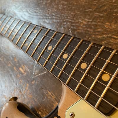 Super Lightweight Fender Custom Shop Rory Gallagher Stratocaster Heavy Relic 3 Tone Sunburst w/OHSC 2017 image 17