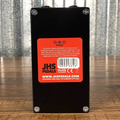 JHS Pedals Violet Lari Basilio Distortion Overdrive Guitar Effect Pedal Black image 7