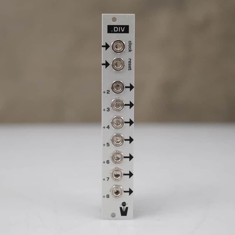 STG Soundlabs .DIV Clock Divider Eurorack Module w/ Tiptop Stackcables #58575 image 1