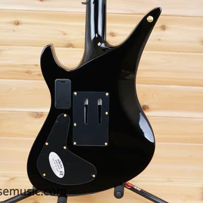 Schecter Synyster Gates Custom-S - Black with Gold Pinstripes image 2