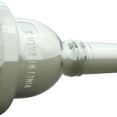 Bach Bach Small Shank Tenor Trombone Mouthpiece 6 1/2 Al image 2