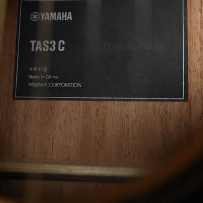 *New 2026 Model* Yamaha TAS3C-SBD Sitka/Mahogany Sandburst Concert Guitar w/the NEWEST TransAcoustic System #0165 image 4