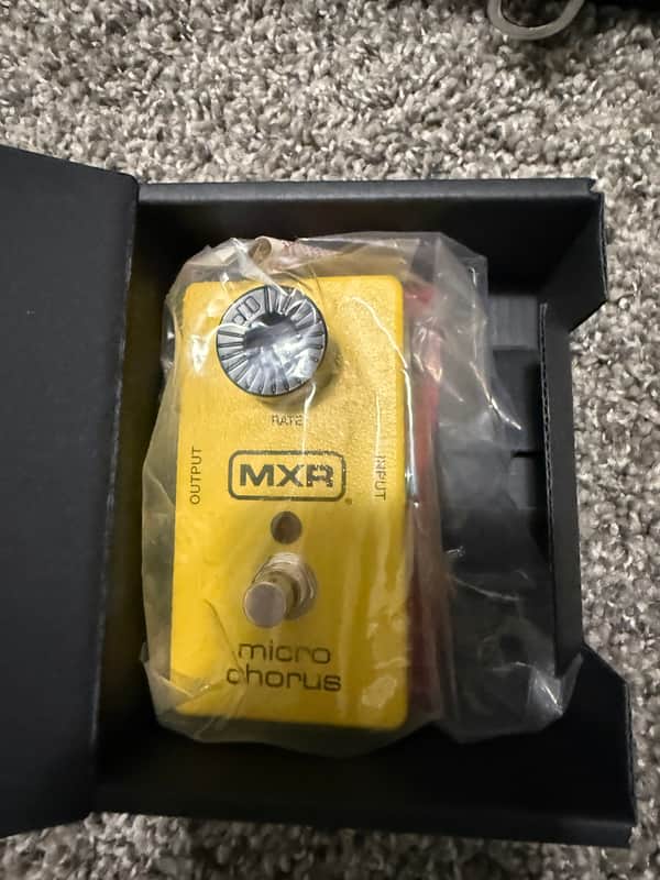 MXR M148 Micro Chorus 2005 - Present - Yellow image 1