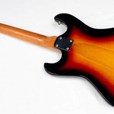 Vintage 1960's Silvertone Electric Guitar, Sears & Roebuck w/GB! FUNKY!! #37823 image 5