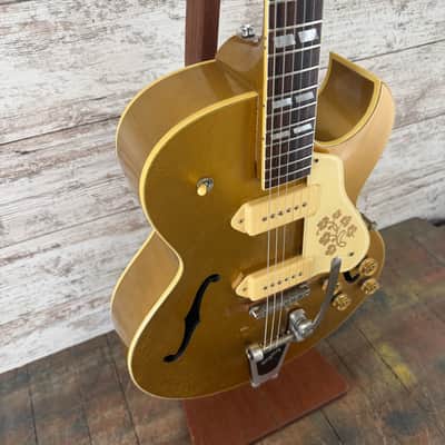 Gibson ES-295 Reissue 1993 - All Gold image 3