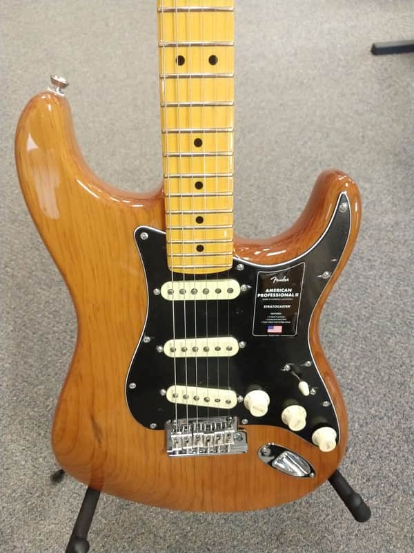New Old Stock Fender American Professional II Stratocaster Roasted Pine with Hard Case image 1