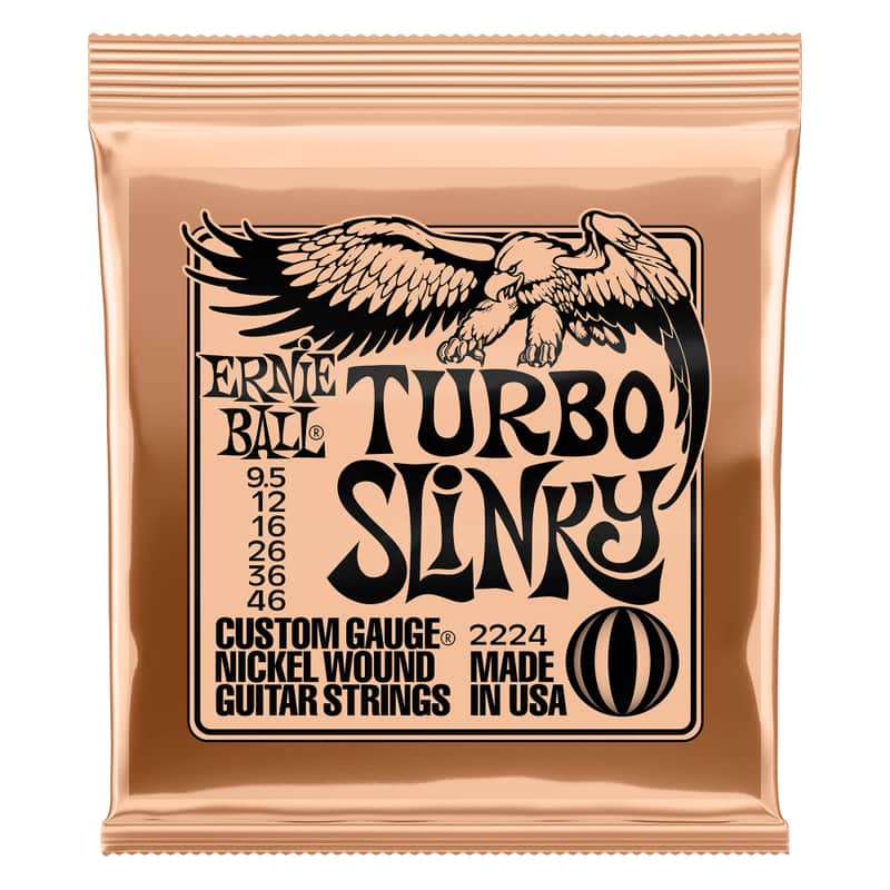 Ernie Ball Electric Turbo Slinky Guitar Strings image 1