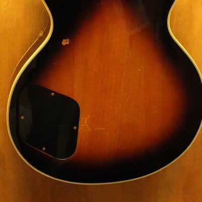 1980s Burny Les Paul Custom Guitar MIJ Tobacco Burst + Hard Case image 8