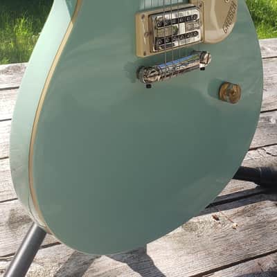 Gretsch G2215 P90 Streamliner Jr Jet Club 2010s Mint Metallic - Indonesia image 4