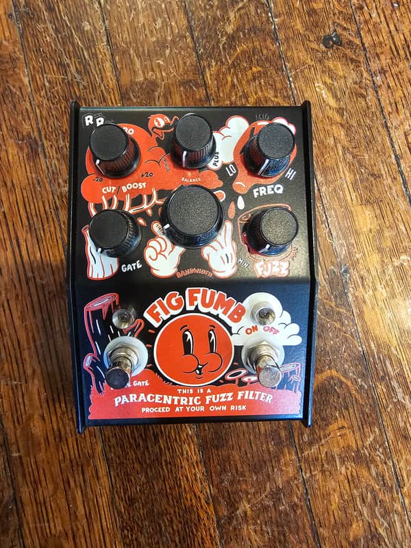 Stone Deaf Fig Fumb Paracentric Fuzz Pedal - Limited Edition Black image 1