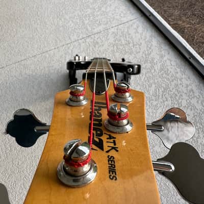 Ibanez ATK 300 Bass (1994 *First Year of Production) Natural Ash / Maple Board image 9