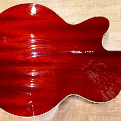 Gretsch G6659T Players Edition Fab Gear Broadkaster Jr. Center Block Flametop with Bigsby Electric Guitar 2025 - Cherry Sunburst image 5