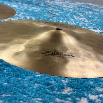 1998 12" Zildjian REMIX HIHATS 646g 969g image 8
