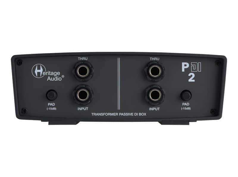 Heritage Audio P DI 2 Transformer Passive DI Box image 1