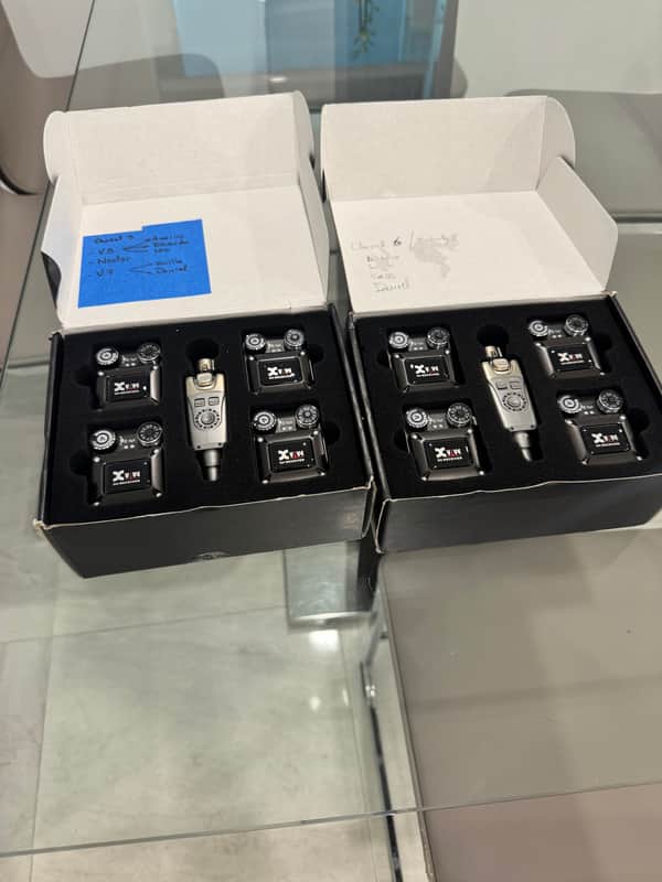Xvive U4R4 Wireless In-Ear Monitoring System 2010s - Black image 1