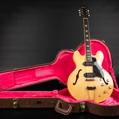 2016 Epiphone Casino Reissue mit Rosewood Griffbrett - Natural | ES-330 Style Seymour Duncan P-90 Pickups 2,88kg | Gator Case Bild 1