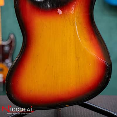 Fender Jazz Bass 3-color Sunburst 1972 Original image 17