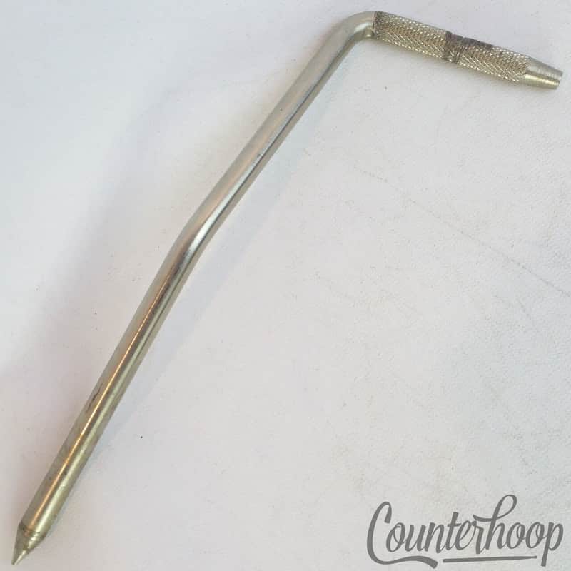 *Ludwig Folding Bass Drum L Spur Nickel Gull-Wing Vintage 60s Super Classic Left image 1