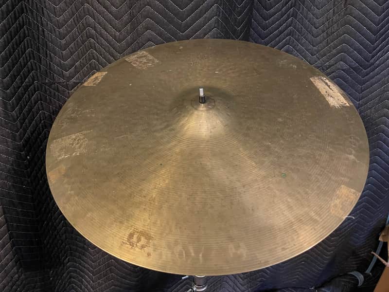 Sabian 22” HH Medium Ride Cymbal 1980's Vintage B20 2nd Gen "Solid Font" - 3301g image 1