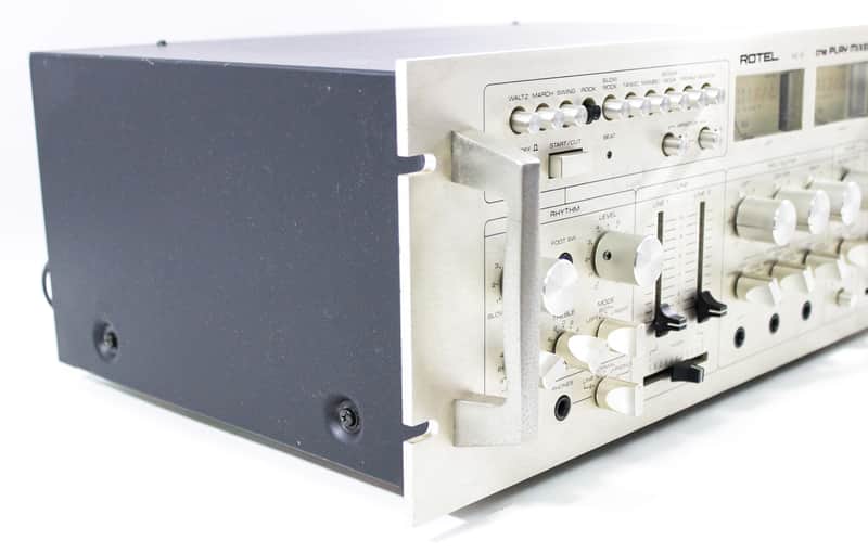 Rotel RZ-8 the Play Mixer w/ Drum Machine & Echo | Reverb