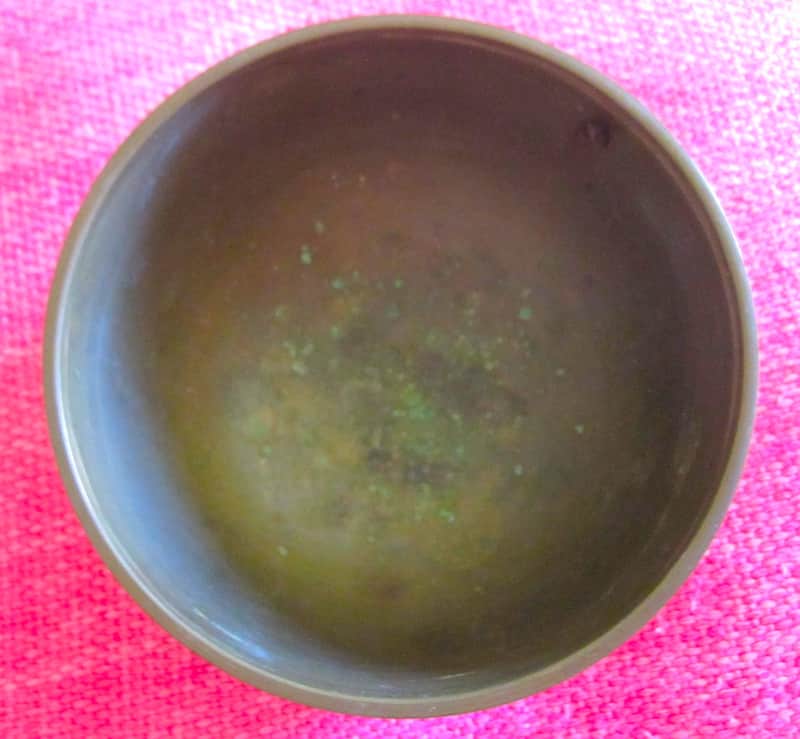 Japanese Rin Singing Bowl Cup Chime - Vintage image 1