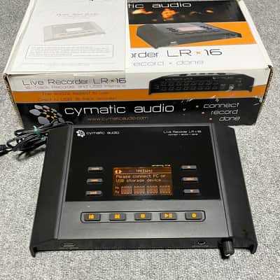 Cymatic Audio LR-16 Live Recorder 16-Channel Digital Multitrack Recorder / USB Audio Interface 2013 - 2017 - Black image 1