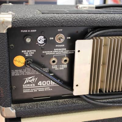 Peavey Mark IV 400 BH Bass Amp Head with footswitch - USED image 6