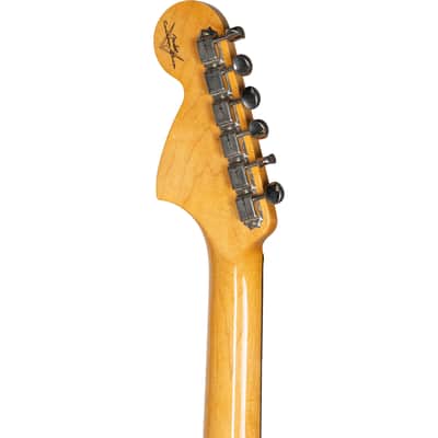 Fender Custom Shop 1966 Stratocaster DLX Closet Classic - Super Aged Olympic White image 8