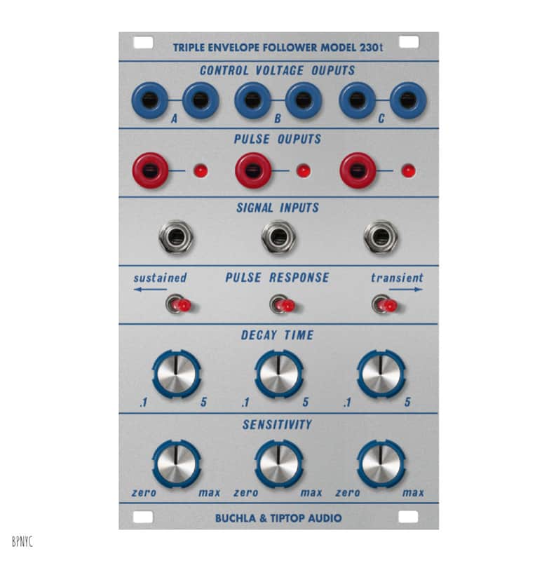 Buchla & Tiptop Audio 230t Triple Envelope Follower (BPNYC) image 1