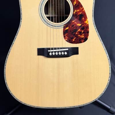 Recording King RD-227 All Solid Dreadnought Guitar with Abalone