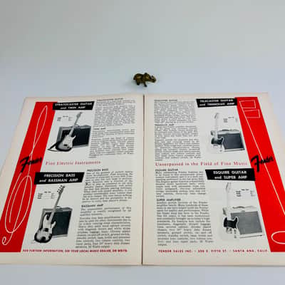 Fender Vintage Catalog 1956 image 3