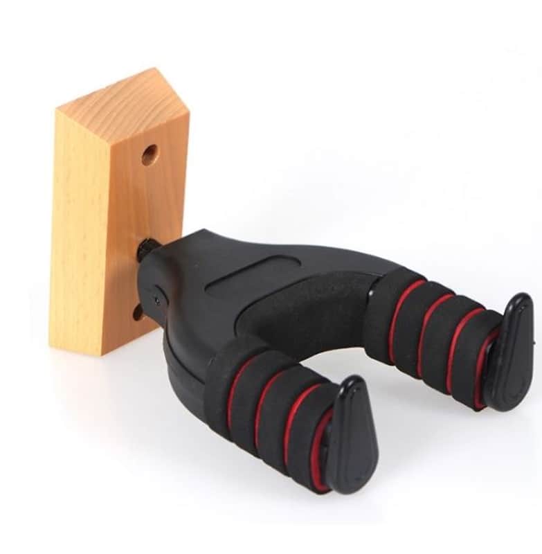 Deluxe Self Locking Wall Mount Guitar Holder by Budreau Guitars image 1