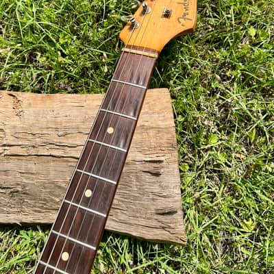 Vintage 1961 Slab Board Fender Stratocaster image 11