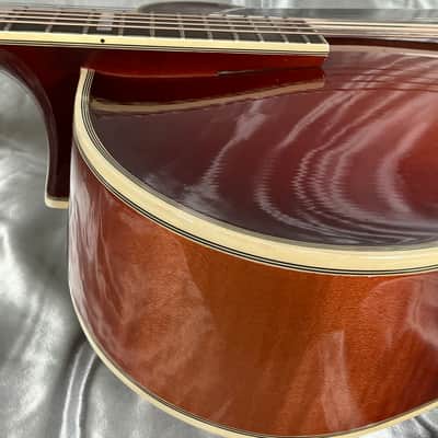 1975 D'Aquisto New Yorker MINT Sunburst Hollowbody Guitar With Original Hard Shell Case image 19