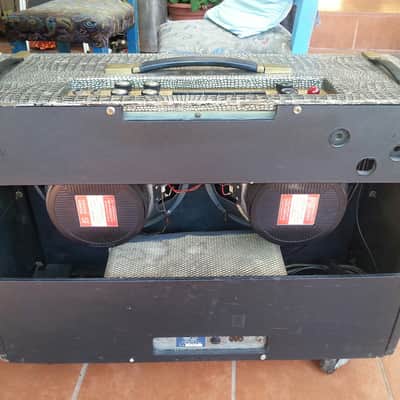 1963 Selmer Zodiac Twin 30 amp in Great Condition. Zodiac Twin  30 1963 Croc- covering image 8