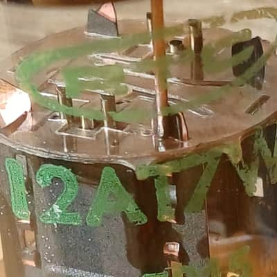 Very rare 70's NOS RTC Philips Mullard 12AT7WA special quality ecc81 12at7 like M8137 best pro audio tube preamp... image 13