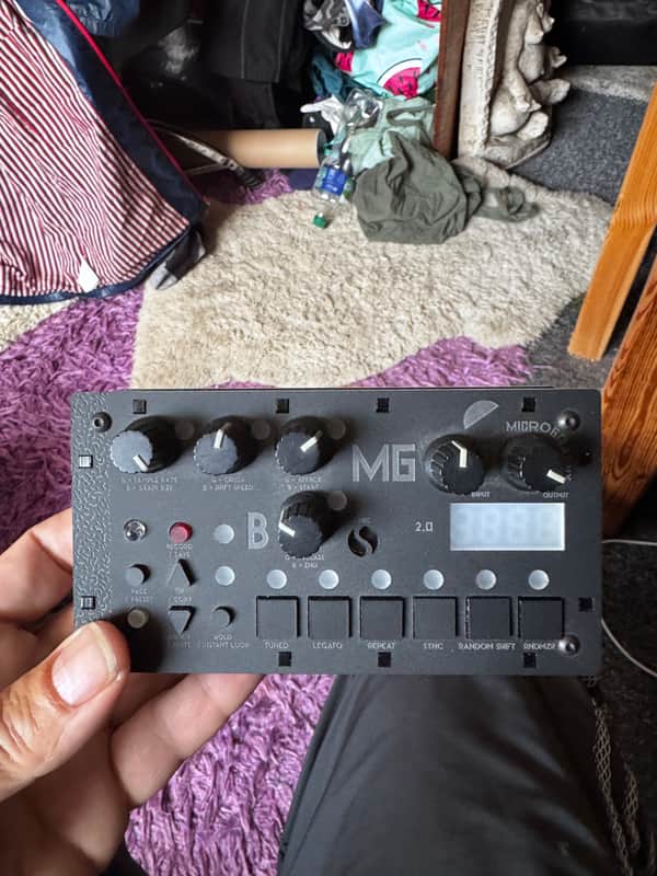 BASTL Instruments MicroGranny Monophonic Granular Synthesizer 2013 - 2020 - Black image 1