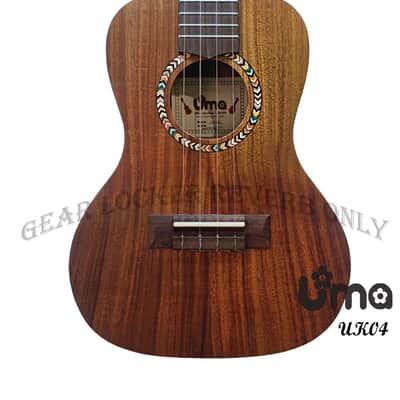 Uma Taiwan UK-04 sc all Acacia Koa concert Ukulele image 1