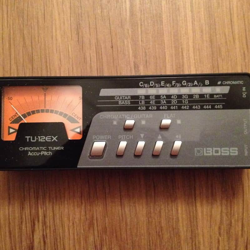 Boss TU-12EX Chromatic Tuner image 1